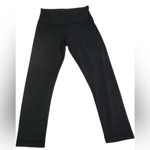 lululemon athletica Wunder Under crop Black Leggings size 4 $98